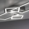 Just Light Deckenleuchte 14030-55 Iven stahlfarbig Kunststoff Eisen Aluminium B/H/L: ca. 34x7x65 cm – Bild 4