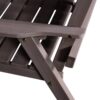 Outsunny Gartenbank grau Holz B/H/T/L: ca. 70x83x70x152 cm – Bild 3