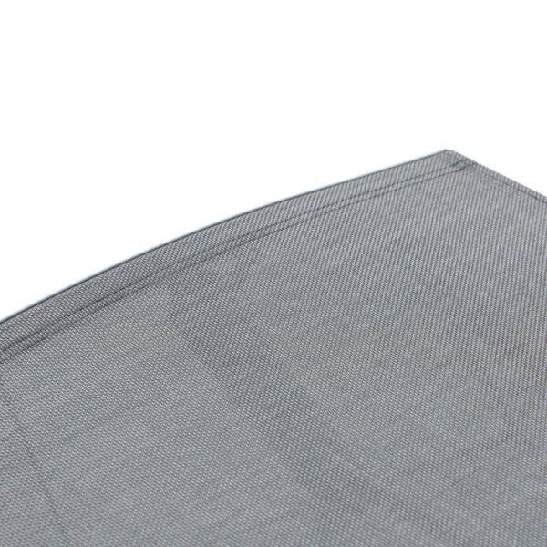 Outsunny Sonnenliege grau Metall B/H/L: ca. 64x101x180 cm – Bild 4