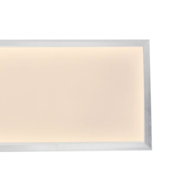 POCOline Deckenpanel Plano weiß silber Kunststoff Aluminium B/H/L: ca. 30x7x120 cm – Bild 3