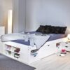 Funktionsbett Till weiß Liegefläche B/L: ca. 140x200 cm – Bild 4