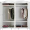 Kleiderschrank Isny weiß B/H/T: ca. 182x198x60 cm – Bild 5