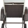 Outsunny Sonnenliege braun Metall B/H/L: ca. 73x103x200 cm – Bild 3