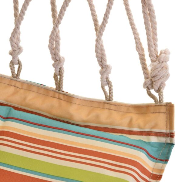 Outsunny Hängesessel bunt Polyester-Mischgewebe H/L: ca. 106x100 cm – Bild 5