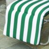 Outsunny Gartenliege weiß Stahl B/H/L: ca. 75x102x60 cm – Bild 3