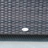 Outsunny Beistelltisch braun Metall B/H/L: ca. 50x39x85 cm – Bild 4