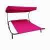 VCM Doppelliege Bindox rot Polyester-Mischgewebe B/H/T: ca. 130x137x200 cm – Bild 4