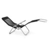 VCM Gartenliege schwarz Stahl B/H/L: ca. 48x100x160 cm – Bild 3