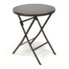 VCM Balkon-Set braun Polyrattan B/H: ca. 53x73 cm – Bild 2