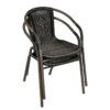 VCM Balkon-Set braun Polyrattan B/H: ca. 53x73 cm – Bild 3