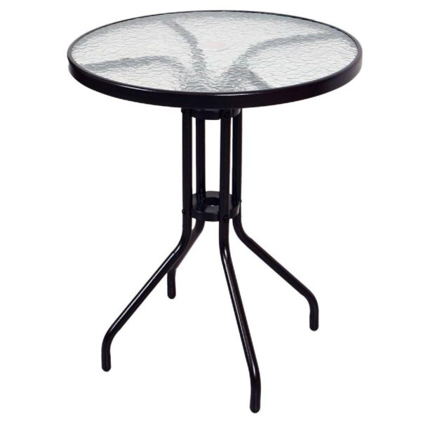 VCM Balkon-Set braun Polyrattan B/H/T: ca. 53x73x60 cm – Bild 2