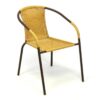 VCM Balkon-Set beige Polyrattan B/H/T: ca. 53x73x60 cm VCM Balkon-Set beige Polyrattan B/H/T: ca. 53x73x60 cm – Bild 3