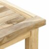 VCM Beistelltisch natur Holz B/H/T: ca. 50x50x50 cm – Bild 3