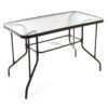 VCM Gartensitzgruppe braun Polyrattan B/H: ca. 53x73 cm – Bild 2