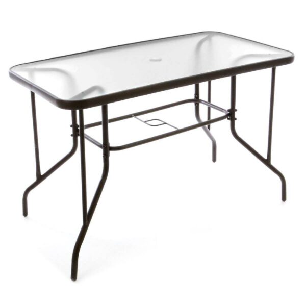 VCM Gartensitzgruppe braun Polyrattan B/H: ca. 53x73 cm – Bild 2