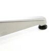 VCM Stehtisch silber Metall H/D: ca. 110x60 cm – Bild 2