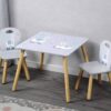 Kesper Kindertisch mit zwei Stühlen multicolor Spanplatte – Bild 3