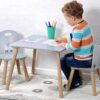 Kesper Kindertisch mit zwei Stühlen multicolor Spanplatte – Bild 4