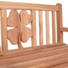 deVries Gartenbank Woodie natur Teakholz B/H/T: ca. 120x89x60 cm deVries Gartenbank Woodie natur Teakholz B/H/T: ca. 120x89x60 cm – Bild 2