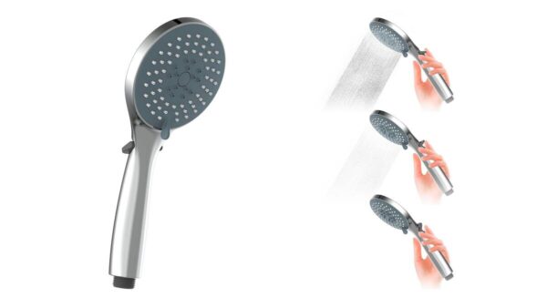 Eisl Handbrause Refresh Chrom D: ca. 11 cm Eisl Handbrause Refresh Chrom D: ca. 11 cm – Bild 2