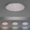 Just Light Deckenleuchte PN14673-55 Sparkle stahlfarbig Aluminium Stahl Kunststoff H/D: ca. 4x48 cm – Bild 2