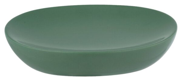Allstar Seifenablage Olinda grün Keramik B/H/T: ca. 12x3x8,5 cm – Bild 2