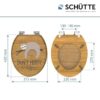 Schütte WC-Sitz DONT HURRY MDF Schütte WC-Sitz DONT HURRY MDF – Bild 2
