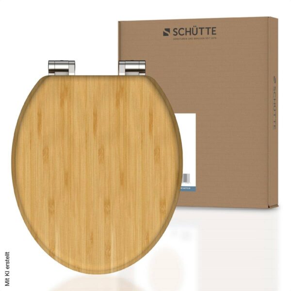 Schütte WC-Sitz Bambus – Bild 2