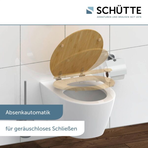 Schütte WC-Sitz Bambus – Bild 3