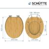 Schütte WC-Sitz Bambus – Bild 4