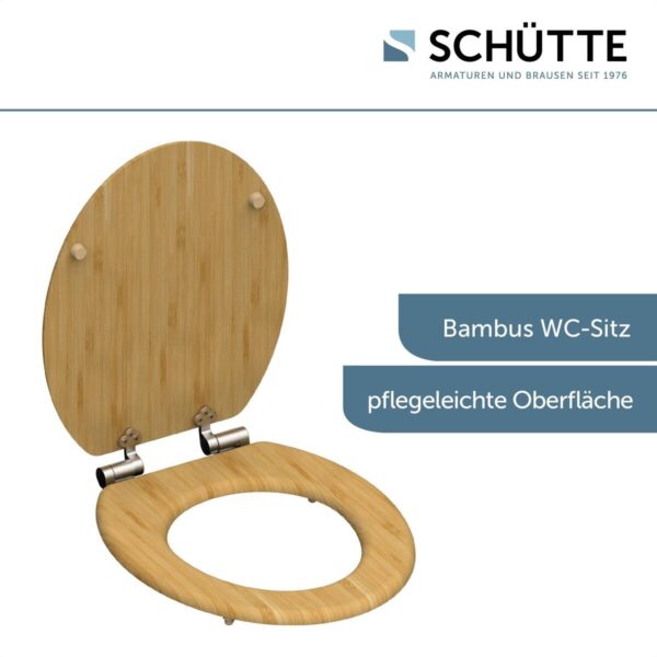 Schütte WC-Sitz Bambus – Bild 5