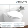 Schütte WC-Sitz WHITE Duroplast Schütte WC-Sitz WHITE Duroplast – Bild 2