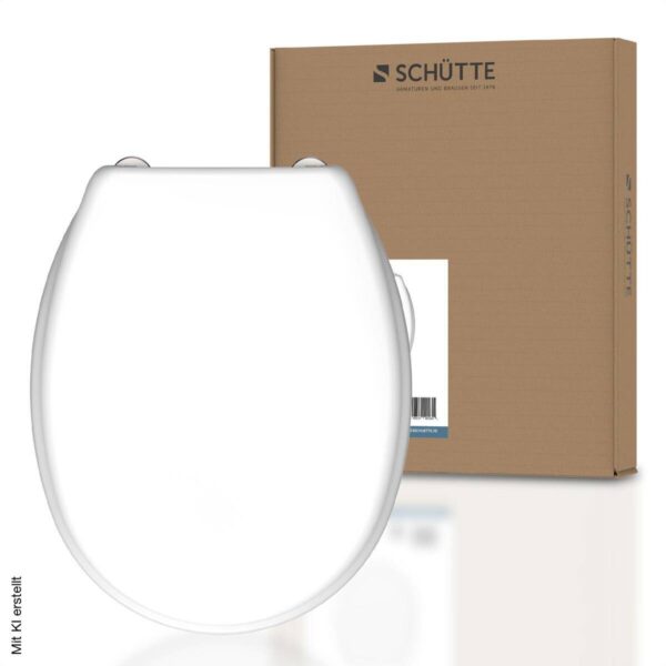 Schütte WC-Sitz WHITE Duroplast Schütte WC-Sitz WHITE Duroplast – Bild 3