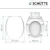 Schütte WC-Sitz WHITE Duroplast Schütte WC-Sitz WHITE Duroplast – Bild 5