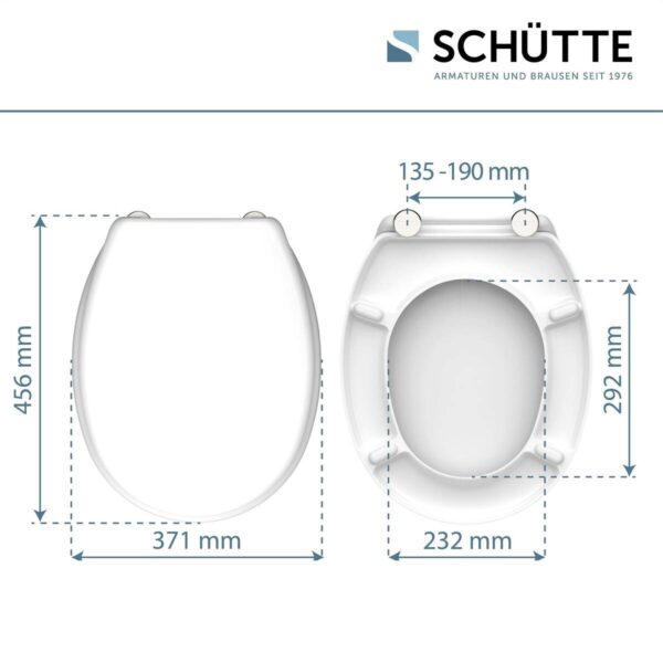 Schütte WC-Sitz WHITE Duroplast Schütte WC-Sitz WHITE Duroplast – Bild 5