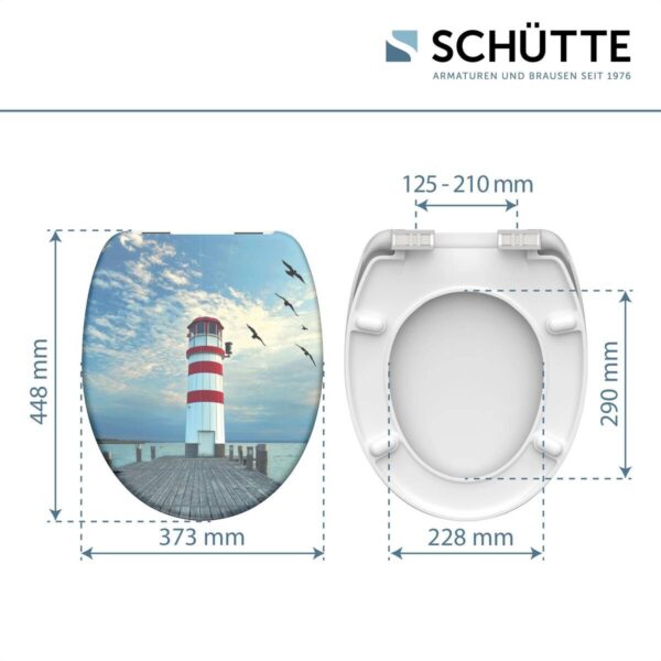 Schütte WC-Sitz LIGHTHOUSE Duroplast Schütte WC-Sitz LIGHTHOUSE Duroplast – Bild 2