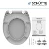 Schütte WC-Sitz GREY Duroplast Schütte WC-Sitz GREY Duroplast – Bild 4