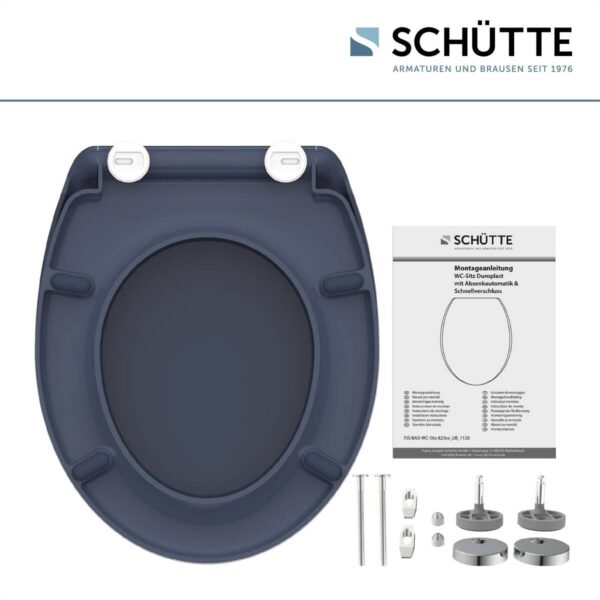 Schütte Duroplast WC-Sitz ANTHRAZIT Duroplast Schütte Duroplast WC-Sitz ANTHRAZIT Duroplast – Bild 2