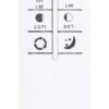 GLOBO Deckenleuchte Sabatino Opal weiß anthrazit Acryl Metall H/D: ca. 5,5x38 cm – Bild 3