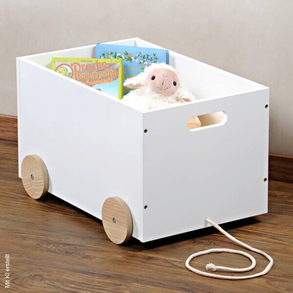 Kesper Spielzeugkiste B/H/L: ca. 35x30x50 cm Kesper Spielzeugkiste B/H/L: ca. 35x30x50 cm – Bild 5