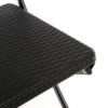 VCM Klappstuhl schwarz Metall B/H/T: ca. 40x80x38 cm – Bild 2