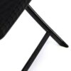 VCM Klappstuhl schwarz Metall B/H/T: ca. 40x80x38 cm – Bild 3