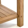 VCM Beistelltisch braun Teakholz B/H/T: ca. 50x50x50 cm VCM Beistelltisch braun Teakholz B/H/T: ca. 50x50x50 cm – Bild 5
