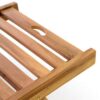 VCM Gartenliege braun Teakholz B/H/L: ca. 57x34x200 cm VCM Gartenliege braun Teakholz B/H/L: ca. 57x34x200 cm – Bild 3