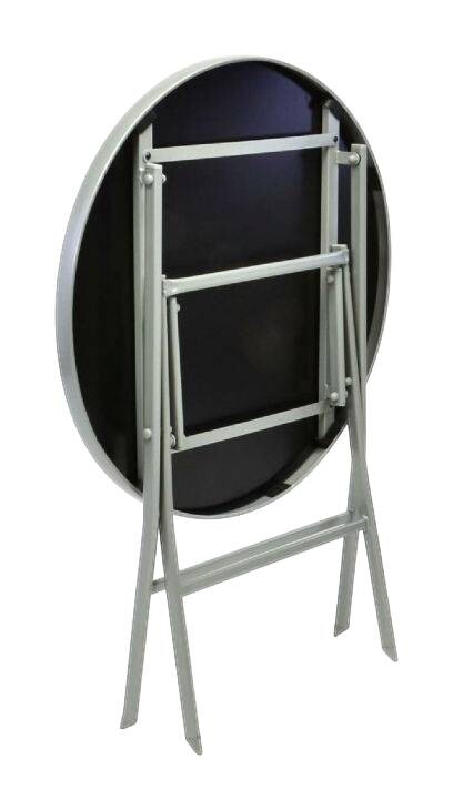 VCM Gartensitzgruppe schwarz Stahl B/H/T: ca. 56x105x65 cm – Bild 5