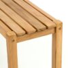 VCM Gartensitzgruppe braun Teakholz B/H/L: ca. 69x75x135 cm VCM Gartensitzgruppe braun Teakholz B/H/L: ca. 69x75x135 cm – Bild 2