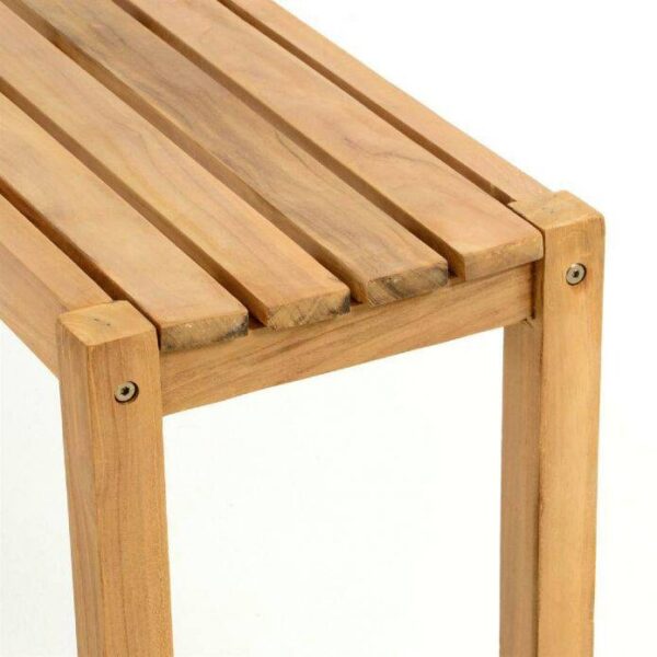 VCM Gartensitzgruppe braun Teakholz B/H/L: ca. 69x75x135 cm VCM Gartensitzgruppe braun Teakholz B/H/L: ca. 69x75x135 cm – Bild 2
