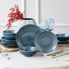 CreaTable Tafelservice Reactive BLUE petrol Keramik CreaTable Tafelservice Reactive BLUE petrol Keramik – Bild 3