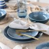 CreaTable Tafelservice Reactive BLUE petrol Keramik CreaTable Tafelservice Reactive BLUE petrol Keramik – Bild 4