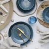 CreaTable Tafelservice Reactive BLUE petrol Keramik CreaTable Tafelservice Reactive BLUE petrol Keramik – Bild 5